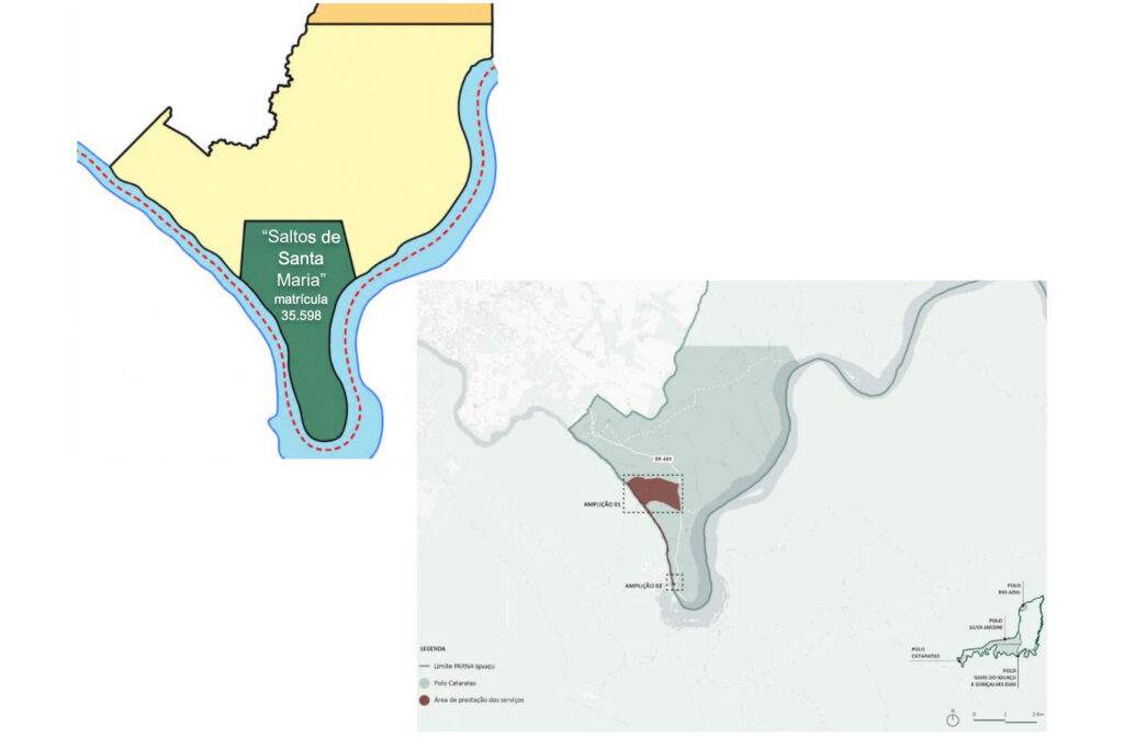 mapa cataratas