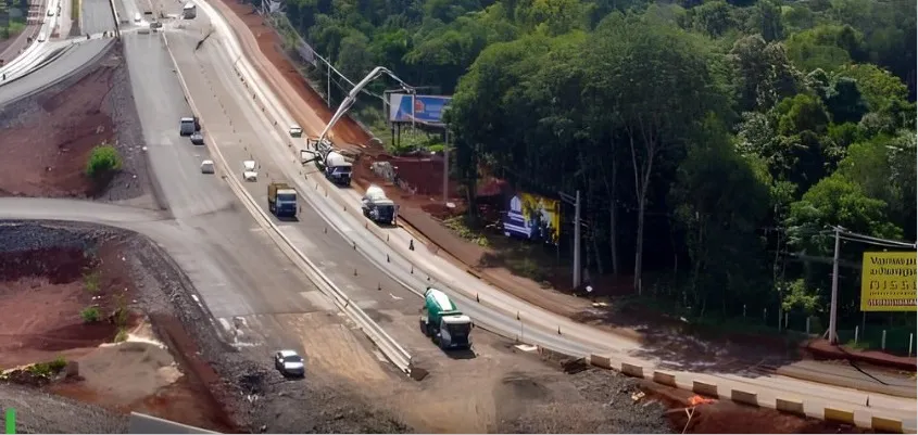Rodovia das Cataratas ganha novo desvio para avanço das obras de duplicação 1 7187f637ef4d167124c55215d7aa1e07