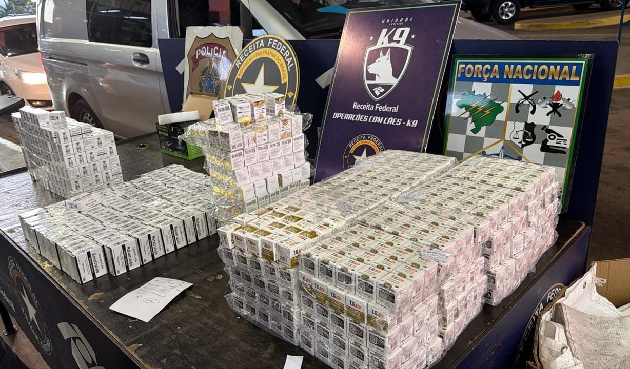 Paraguaio transportava 6 mil ampolas de emagrecedores sob o capô de uma van abordada na Ponte da Amizade 1 medicamentos ponte