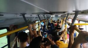 onibus lotado