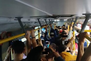 onibus lotado