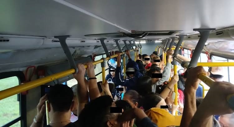 Licitação do transporte coletivo de Foz do Iguaçu terá de ter aval do TCE-PR 1 onibus lotado