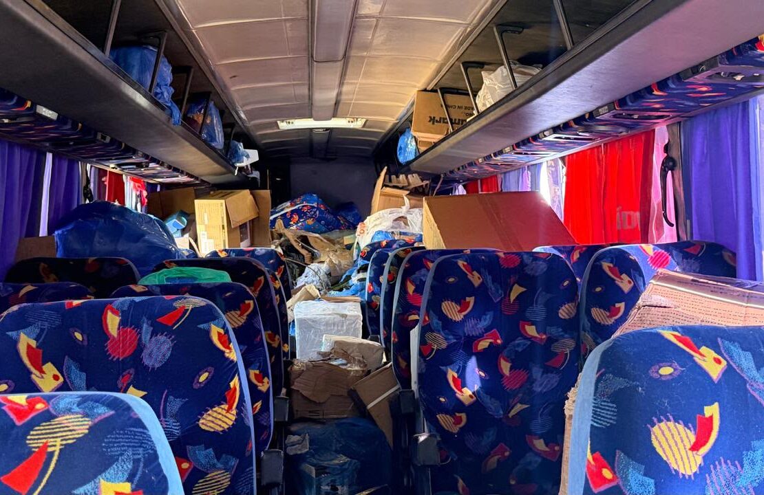 onibus mercadoria