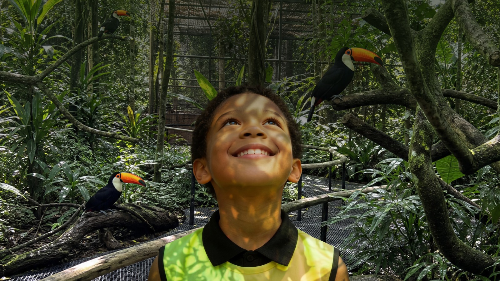 Última semana para garantir vaga na Colônia de Férias do Parque das Aves 1 parque das aves