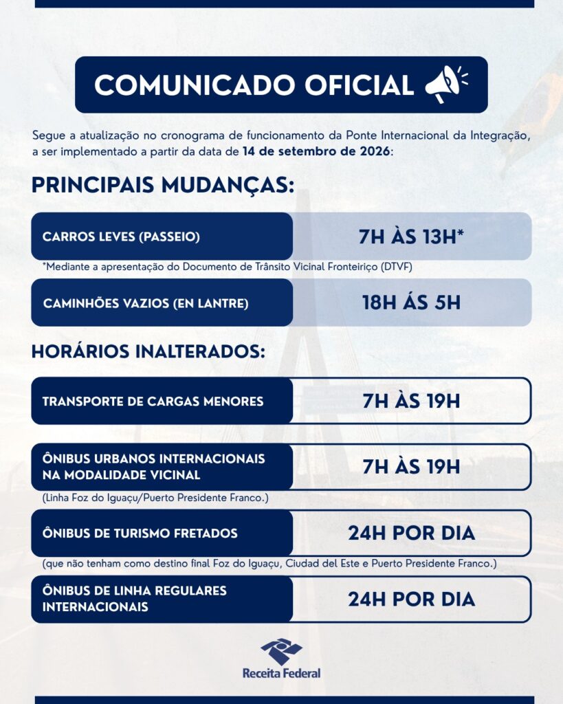 Ponte da Integração terá trânsito de carros de passeio para moradores da fronteira a partir de setembro 2 WhatsApp Image 2026 08 31 at 09.43.07
