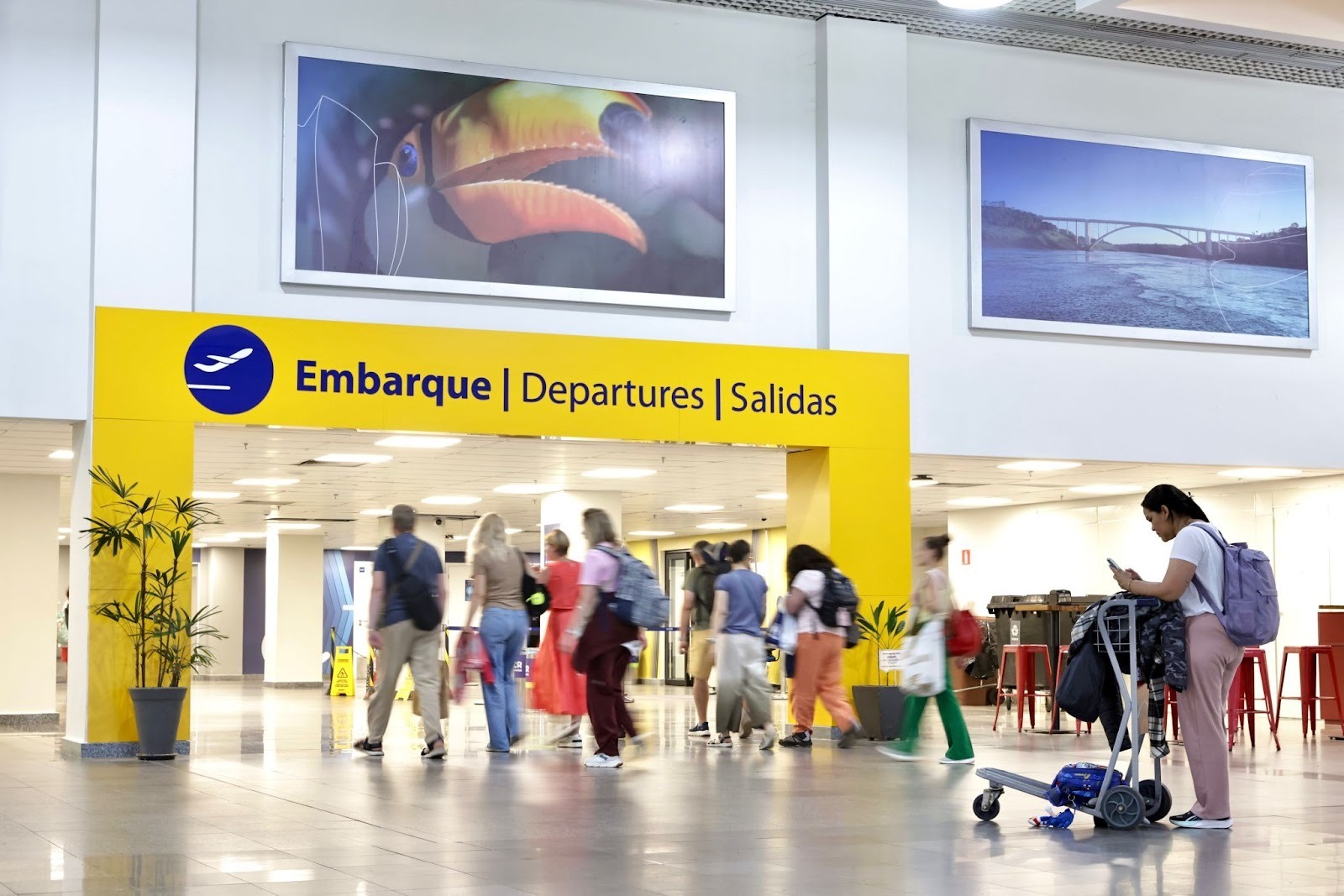 Movimento de passageiros cresce 28,8% no Aeroporto de Foz: o maior entre os grandes terminais do Brasil 1 aeroporto foz
