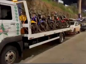 motocicletas apreendidas