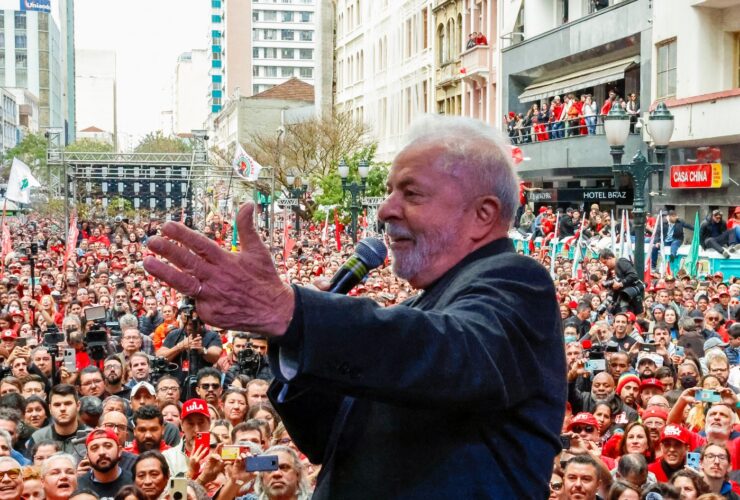 Lula em Curitiba Foto Ricardo Stuckert