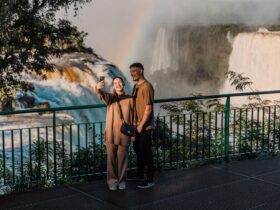amanhecer cataratas