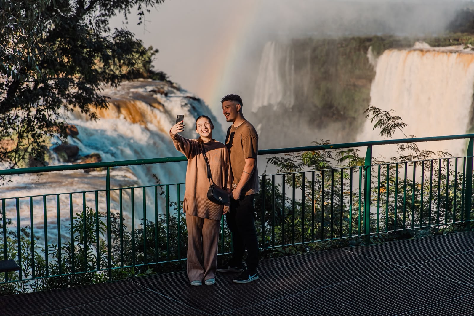 amanhecer cataratas