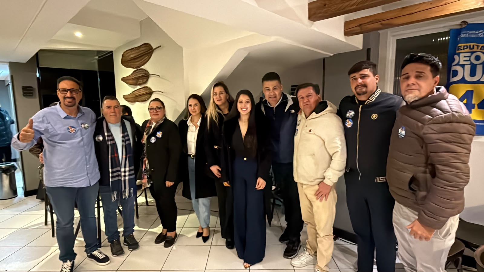 Em Curitiba, Deoclecio Duarte fortalece dobrada com Marcelo Rangel, irmão de Sandro Alex 1 deoclecio duarte 2