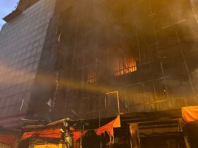 incendio barracas shopping paraguai