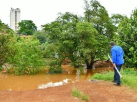 ate 15 casas podem ser atingidas com alta do rio parana em ciudad del este 6ac57004d9dde