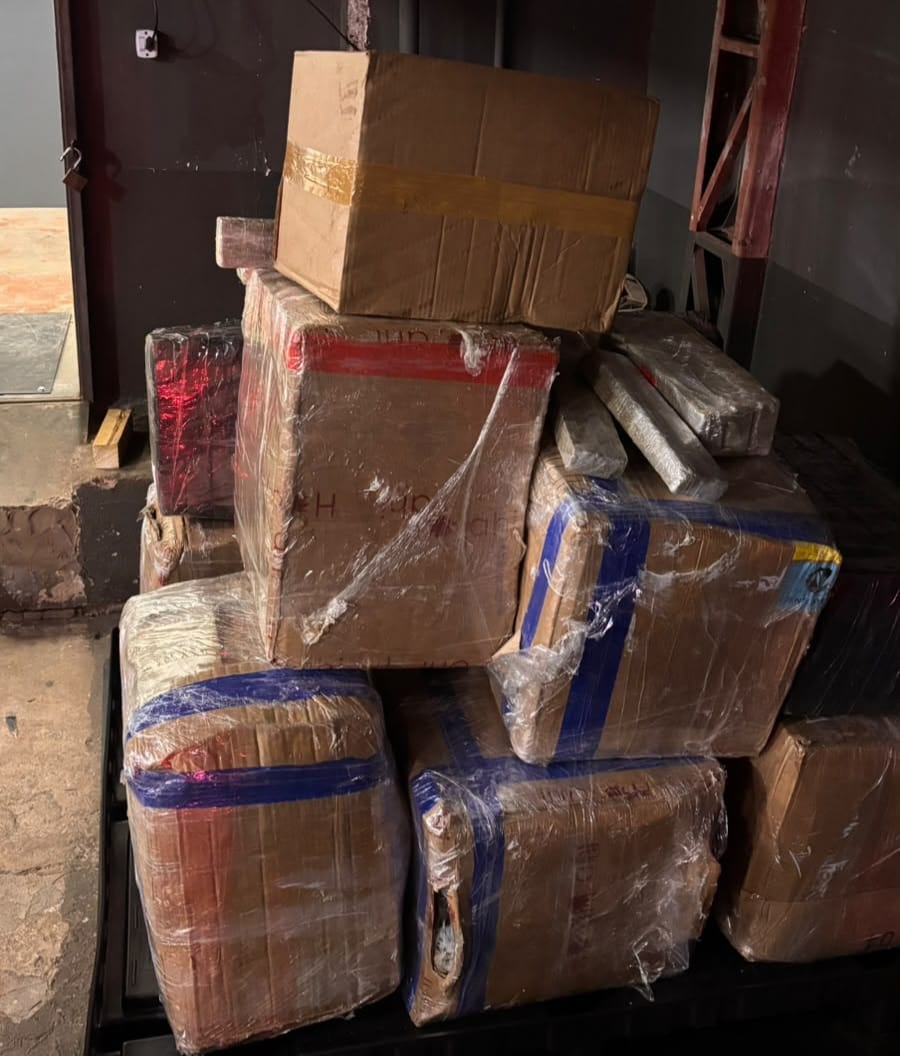 Casal é preso com mais de 820 kg de maconha em Santa Tereza do Oeste após uma troca de informações 1 maconha santa tereza