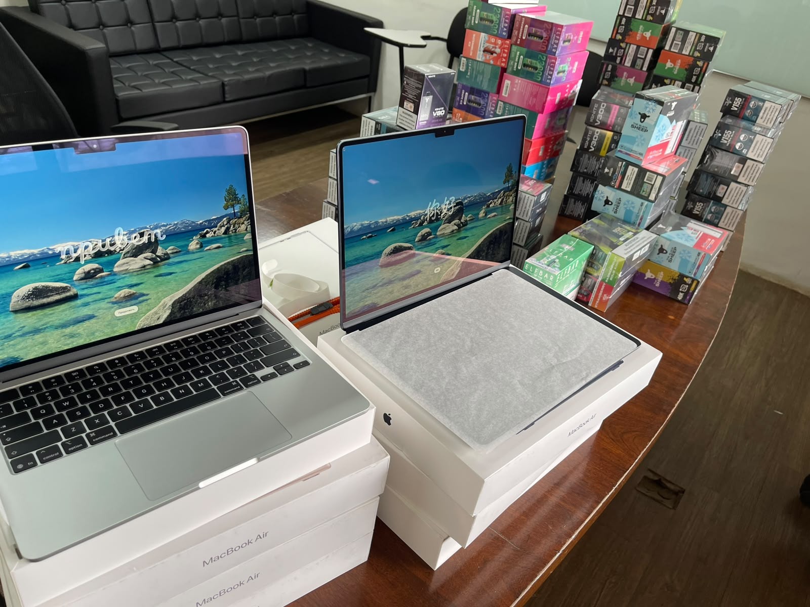 notebooks apreendidos