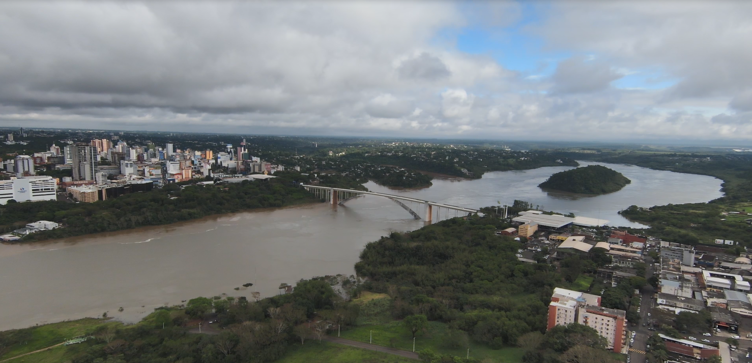 Defesa Civil monitora cheias dos rios Paraná e Iguaçu e mantém equipes mobilizadas em Foz do Iguaçu 1 rio pr 1